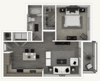 1 bed 1 bath at Enclave at 3230 Apartments, Florida